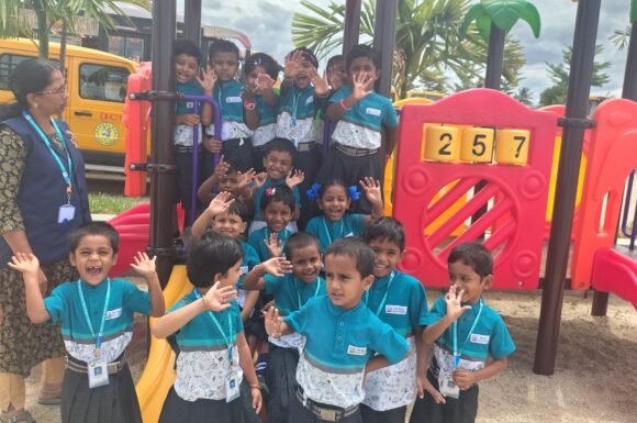 Play Area Fun at Surya Global School