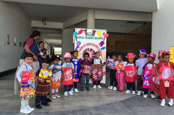 Chocolate Day Celebration at Surya Global School