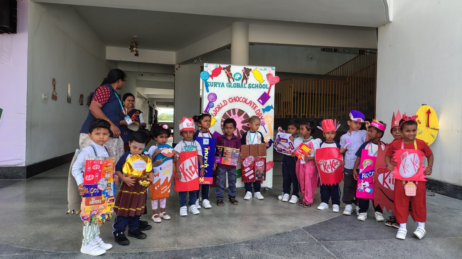 Chocolate Day Celebration at Surya Global School